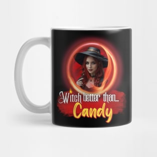 Red Witch Better than Halloween Candy Mug